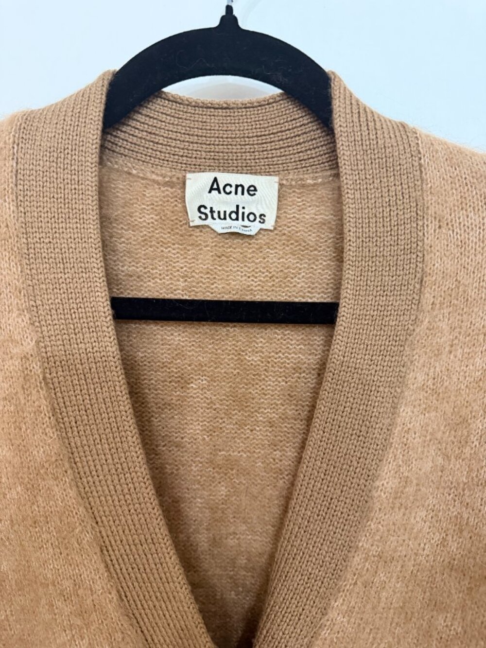 Acne Studios Rives Mohair Cardigan - Picture 4 of 4